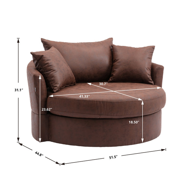 Modern Akili swivel accent chair barrel chair for hotel living room / Modern leisure chair(notice : contact us for more detail)