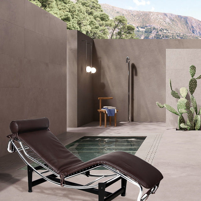 Le Corbusier LC-4 Style Replica Chaise Lounge Chair Mid Century Modern for living room/ bedroom