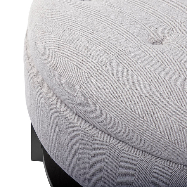 Miller Round Storage Ottoman
