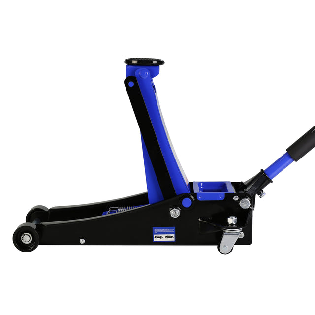 2.5 Ton Low Profile Floor Jack,Steel Racing Floor Jack with Dual PistonsQuick Lift Pump,Hydraulic floor jack