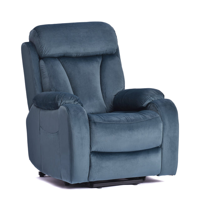 Lift Chair Recliner for Elderly Power Remote Control Recliner Sofa Relax Soft Chair Anti-skid Australia Cashmere Fabric Furniture Living Room Dark Gray