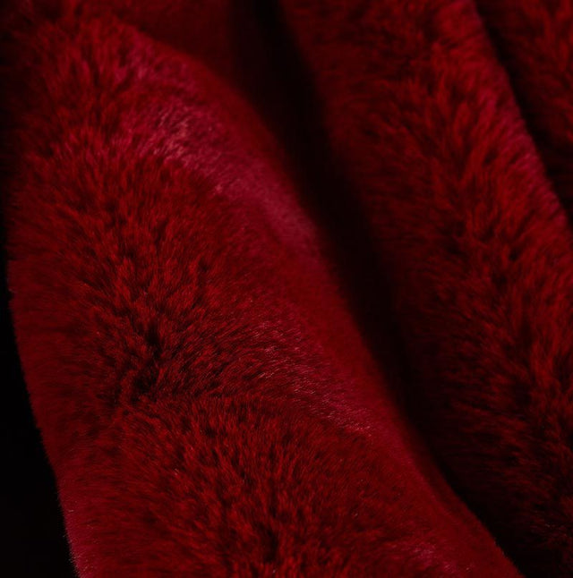 Cassilda Luxury Chinchilla Faux Fur Throw Blanket (50" x 60")