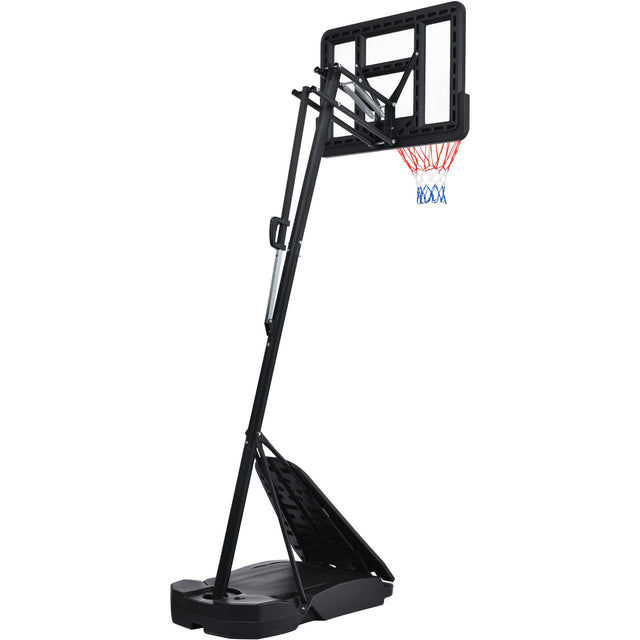 Portable Basketball Hoop Basketball System 8-10ft Height Adjustable for Youth Adults LED Basketball Hoop Lights, Colorful lights, Waterproof,Super Bright to Play at Night Outdoors,Good Gift for Kids