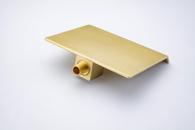 Shower Faucet Set 3-Function Bathroom Shower Fixtures with Waterfall Tub Spout Wall Mount 10 inch Rain Shower Head