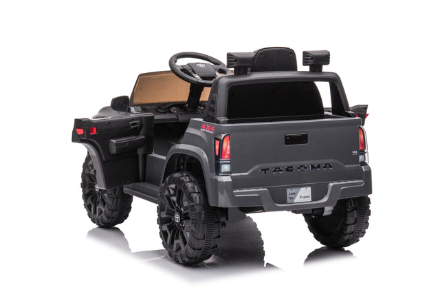 【PATENTED PRODUCT, DEALERSHIP CERTIFICATE NEEDE】Official Licensed Toyota Tacoma Ride-on Car,12V Battery Powered Electric Kids Toys