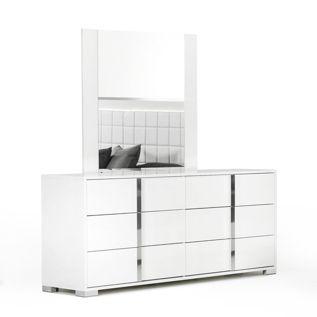 Modrest San Marino Modern White Dresser