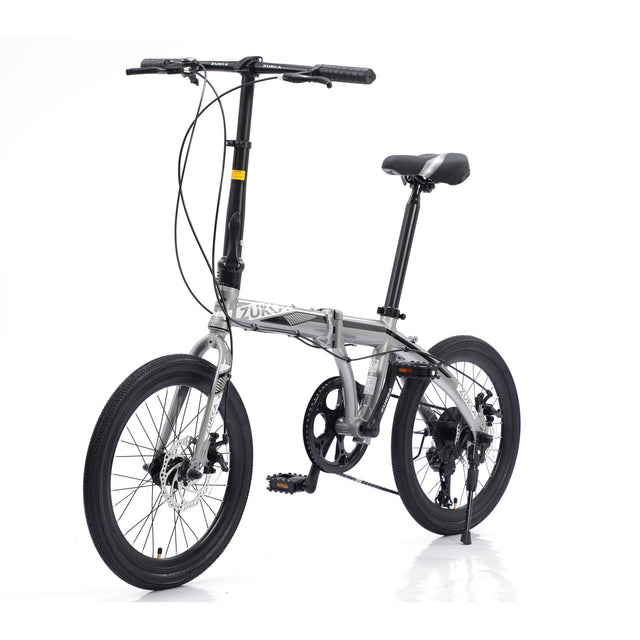 20“folding city bike aluminum frame 8 speed shimano folding bike
