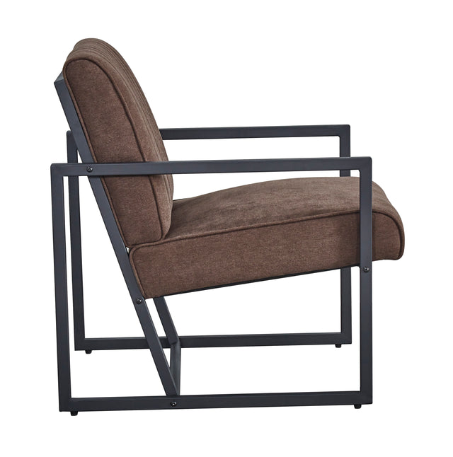 Modern design high quality fabric (BROWN)+ steel armchair,for Kitchen, Dining, Bedroom, Living Room