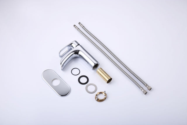 Bathroom Faucet Waterfall Bathroom Faucet Pop Up Drain Bathroom Sink Faucet,Faucet for Bathroom Sink,Single Handle Single Hole Bathroom Faucets