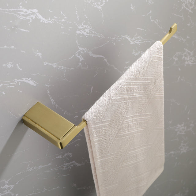 4 Piece Stainless Steel Bathroom Towel Rack Set Wall Mount