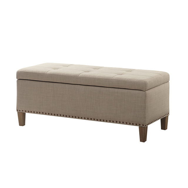 Shandra II Tufted Top Storage Bench