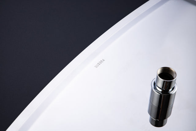 Shower Faucet Set 3-Function Bathroom Shower Fixtures with Waterfall Tub Spout Wall Mount 10 inch Rain Shower Head