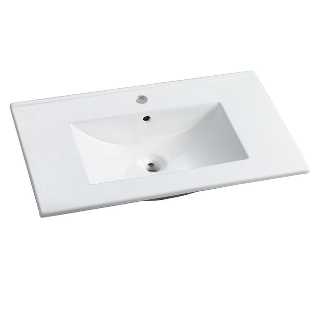 30" Bathroom Vanity Tops Sinks