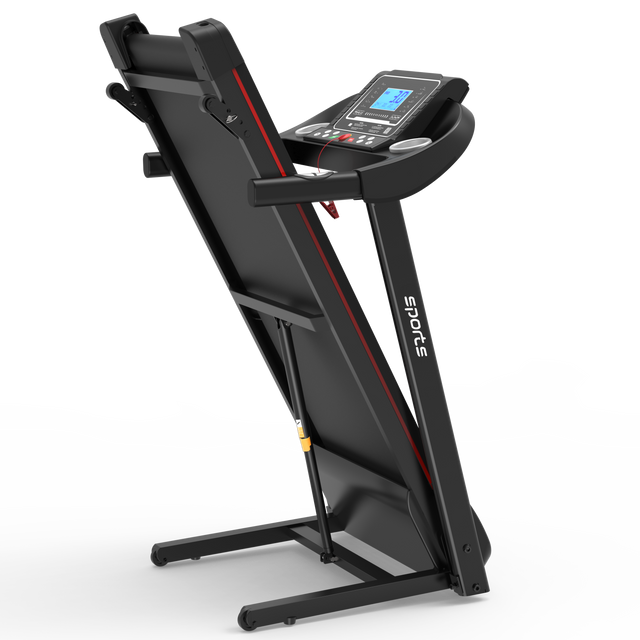 Fitshow App Home Foldable Treadmill with Incline, Folding Treadmill for Home Workout, Electric Walking Treadmill Machine 5" LCD Screen 250 LB Capacity Bluetooth Music