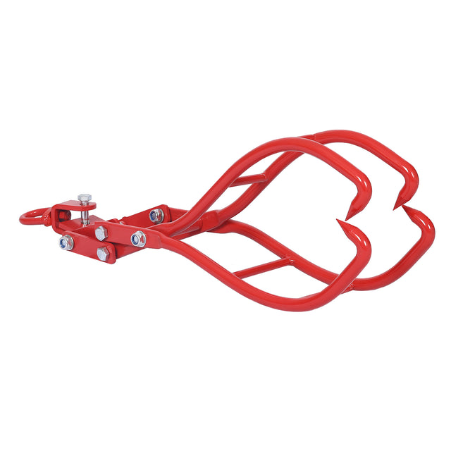 4 Claw Timber Log Lifting Logging Tongs Grabber Tong 28"