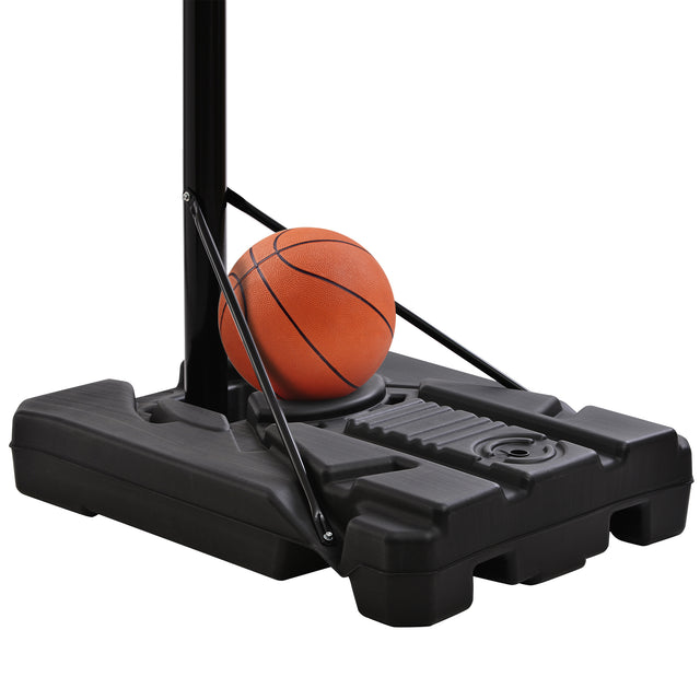 Portable Basketball Hoop Basketball System 6.6-10ft Height Adjustment for Youth Adults LED Basketball Hoop Lights, Colorful lights, Waterproof,Super Bright to Play at Night Outdoors,Good Gift for Kids