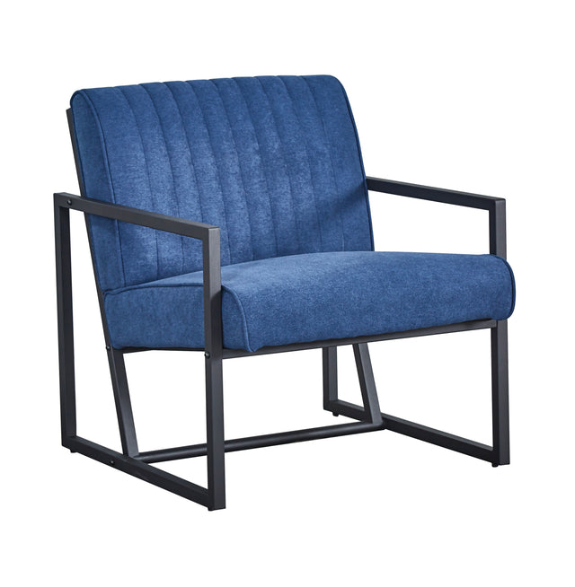 Modern design high quality fabric(BLUE) + steel armchair,for Kitchen, Dining, Bedroom, Living Room
