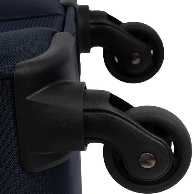 Softside Luggage Expandable 3 Piece Set Suitcase Upright Spinner Softshell Lightweight Luggage Travel Set