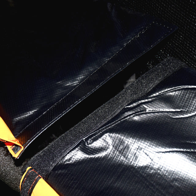 14FT Outdoor Big Trampoline With Inner Safety Enclosure Net, Ladder, PVC Spring Cover Padding, For Kids, Black&Orange Color