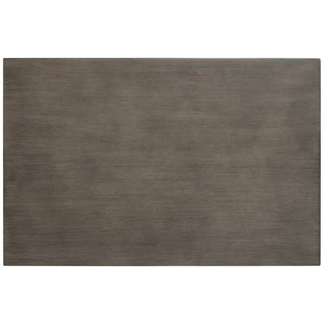 TOPMAX Farmhouse Wood Dining Table for 4, Kitchen Table for Small Places, Gray