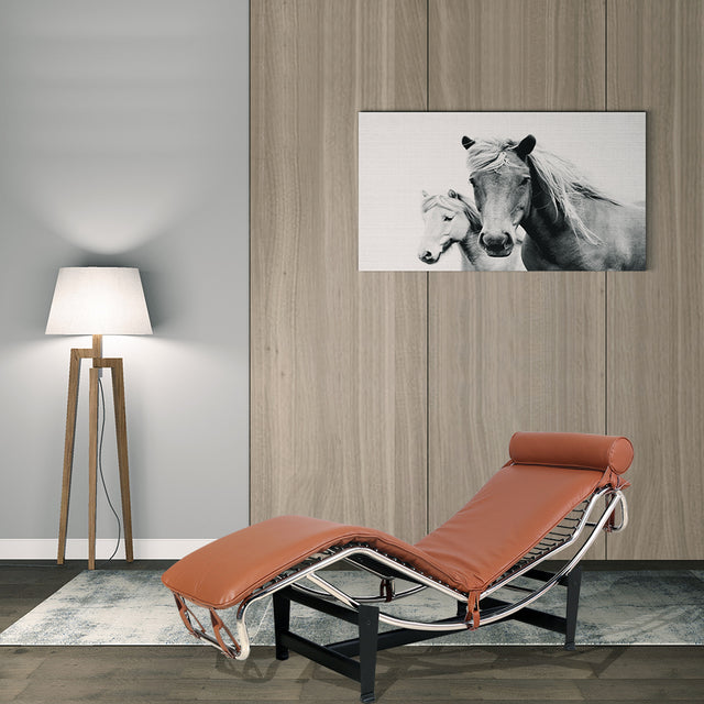 Le Corbusier LC-4 Style Replica Chaise Lounge Chair Mid Century Modern for living room/bedroom