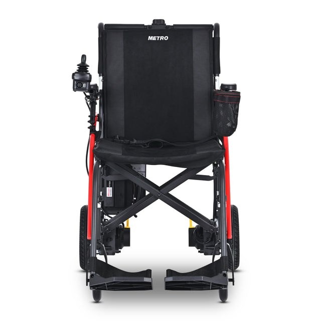 Intelligent Lightweight Foldable Electric Wheelchairs- Black