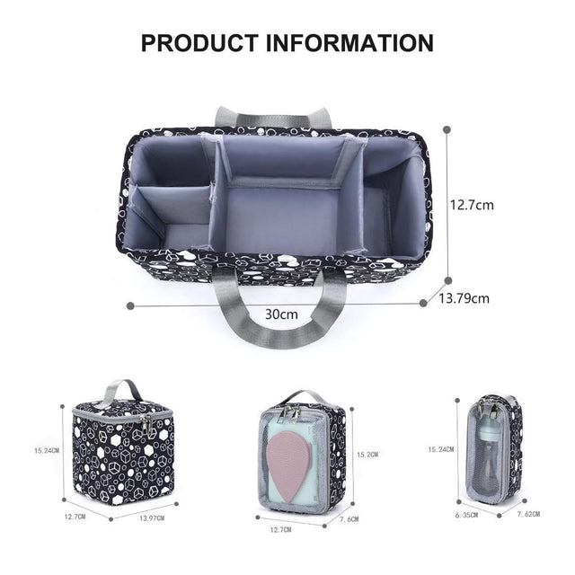 Baby Stroller Hanging Storage Bag Baby Trolley Hanging Bag Stroller Organizer Bag Fit Most Baby Stroller Models