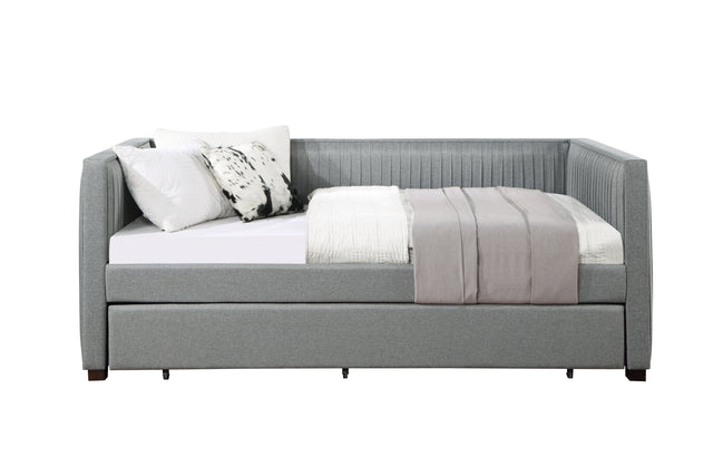 ACME Danyl Daybed & Trundle (T/T), Gray Fabric BD00954