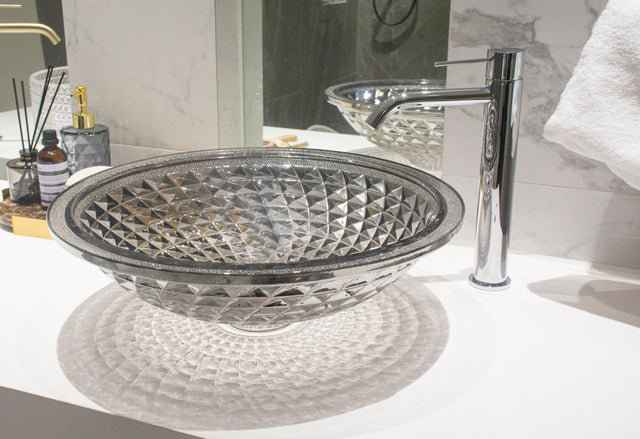 Circular Vessel Bathroom Sink