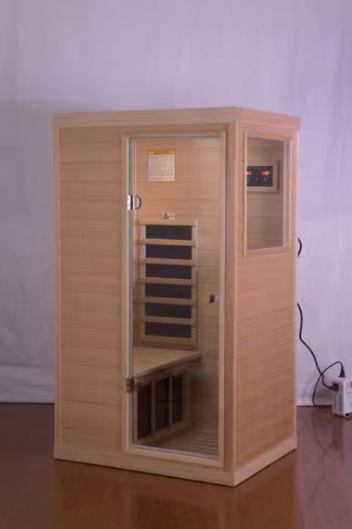 Mini Right Side Hemlock Sauna Room