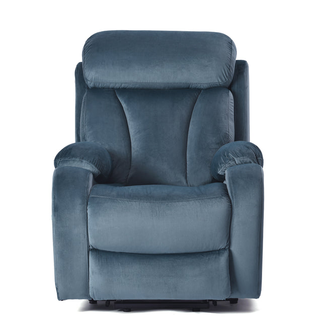 Lift Chair Recliner for Elderly Power Remote Control Recliner Sofa Relax Soft Chair Anti-skid Australia Cashmere Fabric Furniture Living Room Dark Gray