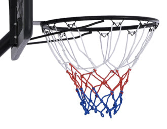 Portable Basketball Hoop & Goal, Outdoor Basketball System with 8.5-10ft Height Adjustment in 35'' Backboard for Youth