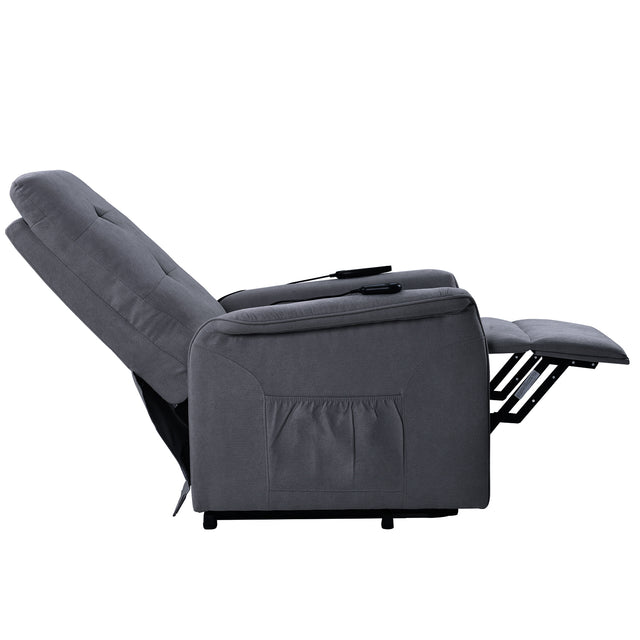 Orisfur. Power Lift Chair for Elderly with Adjustable Massage Function Recliner Chair for Living Room