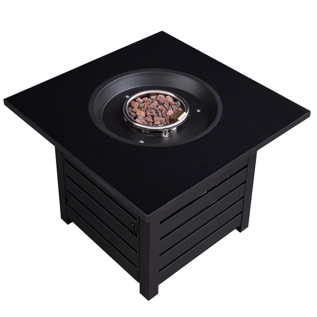 23.8“ H x 31.75" W Outdoor Fire Pit , 40000 BTU