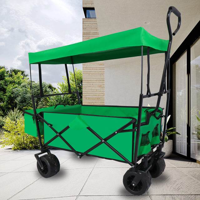 Outdoor Garden Park Utility kids wagon portable beach trolley cart camping foldable folding wagon