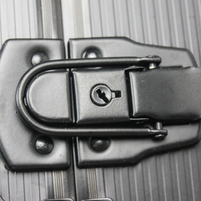 Black Hand Tool Box with 4 layers of Toolset and wheels