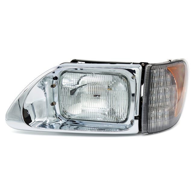 LEAVAN Headlights with Corner Lamp for International 9200 9400 5900 LH