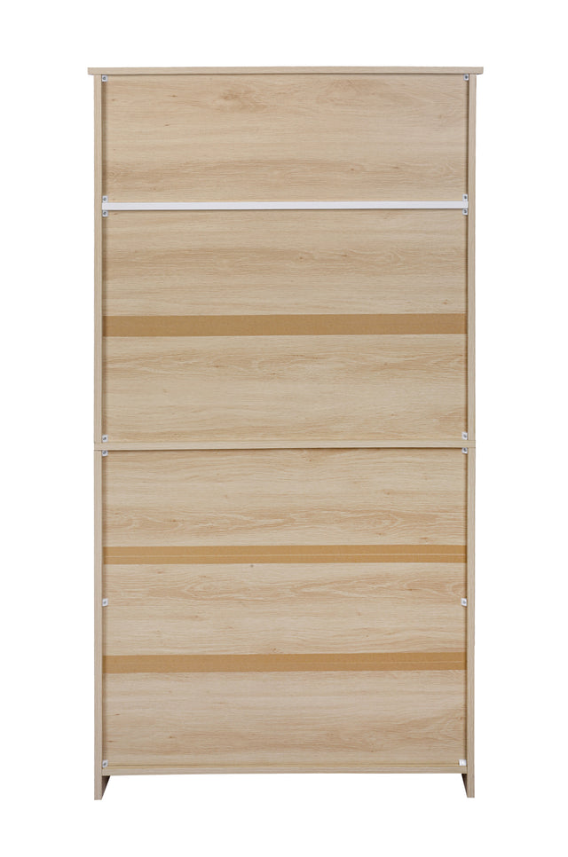 Storage Cabinet,Moline standard bookcase, 6-Shelf, Multipurpose Shelf Display Rack with Classic Tubes, Open Shelf, Industrial Bookshelf with 3 metal drawers, Space Saving