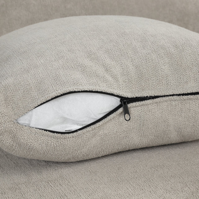 57.8" Velvet Upholstered Loveseat Sofa,Loveseat Couch with 2 Pillows Modern Sofa with Golden Metal Legs for Small Spaces,Living Room,Apartment,Gray