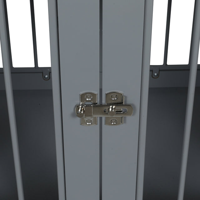 Pet house, Large Crate with Chew-Resistant Iron Bars, open from 2 directions