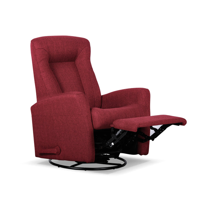 Sofia Handle Manual Glider Swivel Recliner