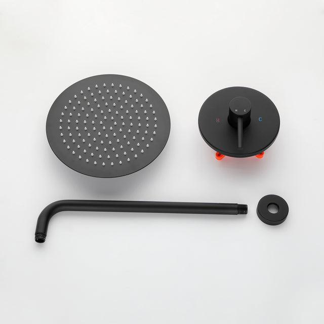 Complete Shower System with Rough-in Valve