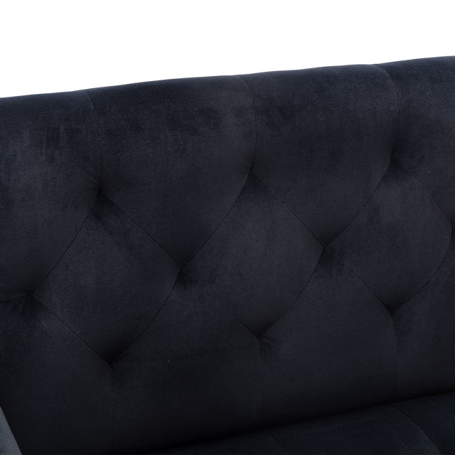 COOLMORE Accent Chair ,leisure single sofa with Rose Golden feet