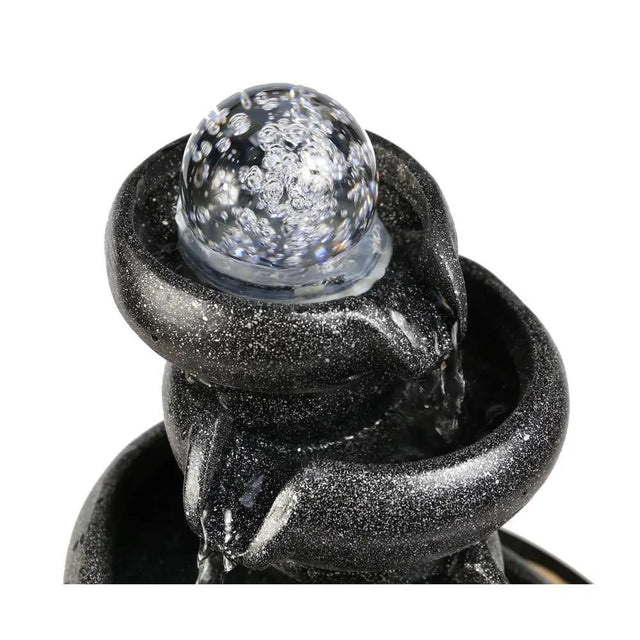 11.4inches Relaxation Tabletop Water Fountain with a Ball for Office and Home Decor