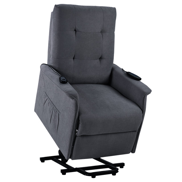 Orisfur. Power Lift Chair for Elderly with Adjustable Massage Function Recliner Chair for Living Room