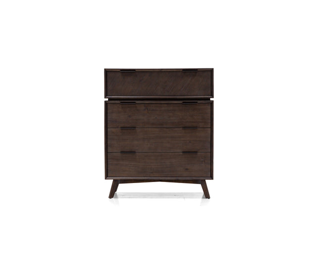 Modrest Roger Mid-century Acacia Chest