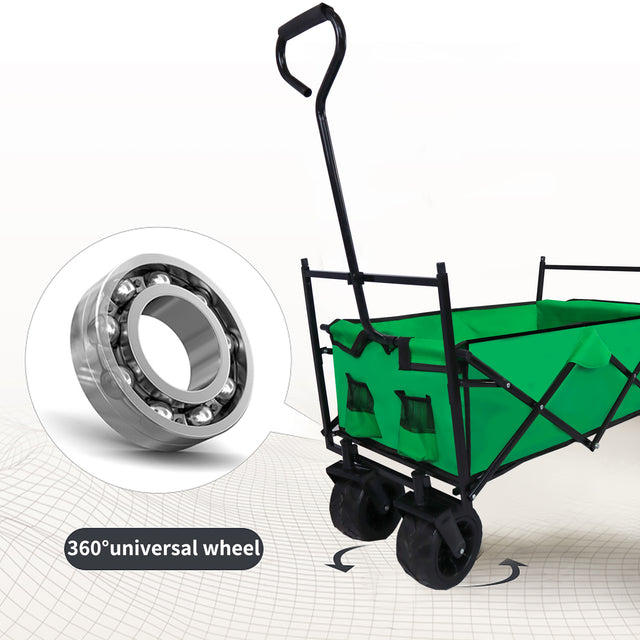 Outdoor Garden Park Utility kids wagon portable beach trolley cart camping foldable folding wagon