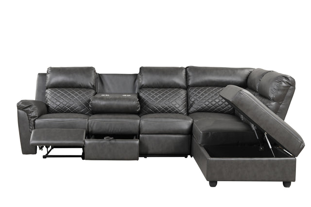 Charlotte Sectional Gray