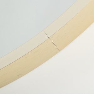 Matte Gold Wall Mirror 20” Round Mirror Metal Framed Mirror Circle Wall-Mounted Mirror, Circular Mirror for Bathroom Wall Decor Living Room