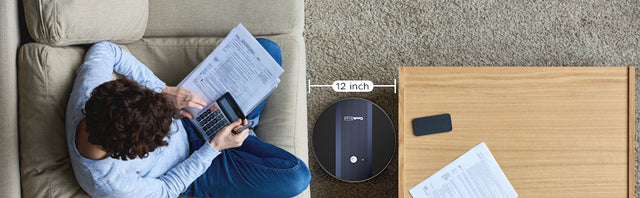 Geek Smart Robot Vacuum Cleaner G6, Ultra-Thin, 1800Pa Strong Suction, Automatic Self-Charging, Wi-Fi Connectivity, App Control, Custom Cleaning, 100mins Run Time(Banned from selling on Amazon)